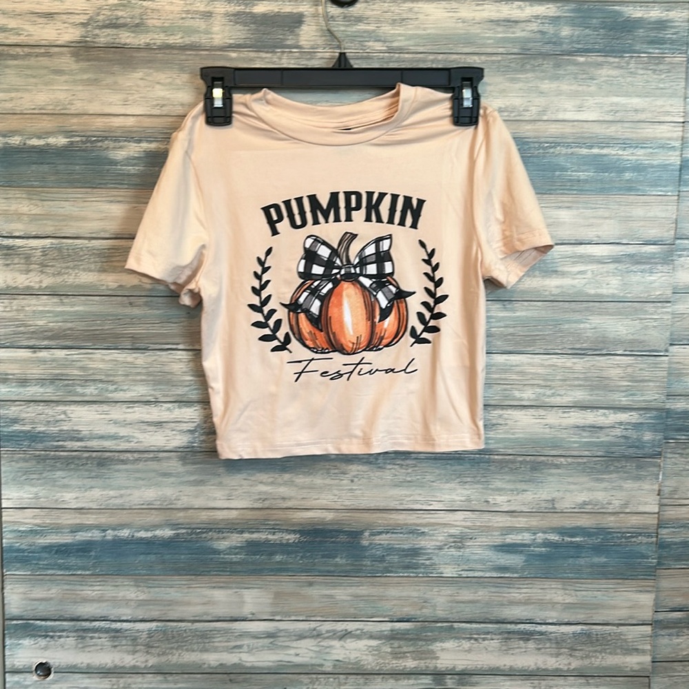 Girls fall tee